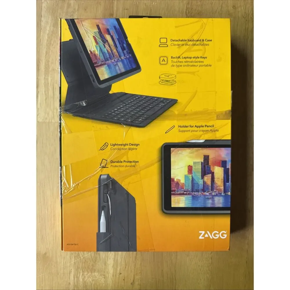 ZAGG Messenger Folio 2Keyboard&Case for Apple iPad 10.2